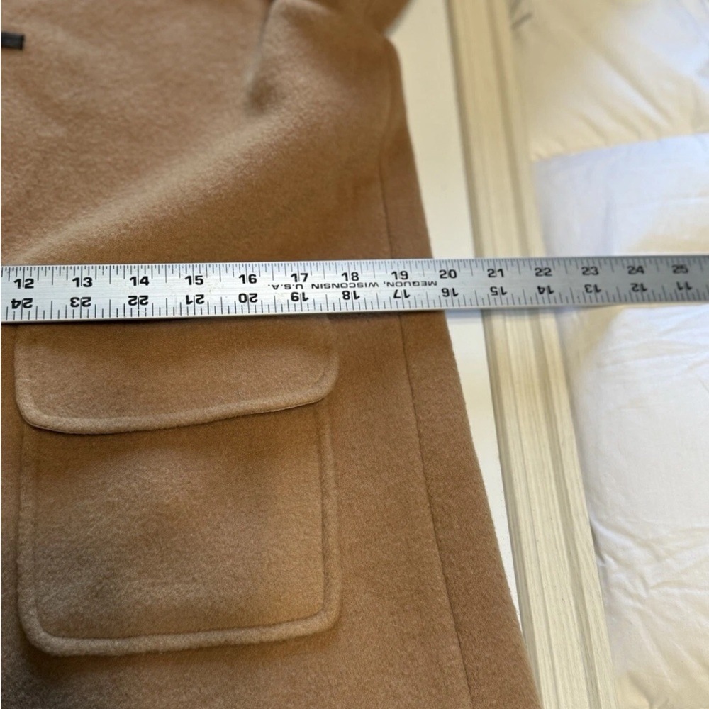 LILLY PULTIZER Camel Toggle Wool Pea Coat Girls Size 12 - Picture 11 of 14